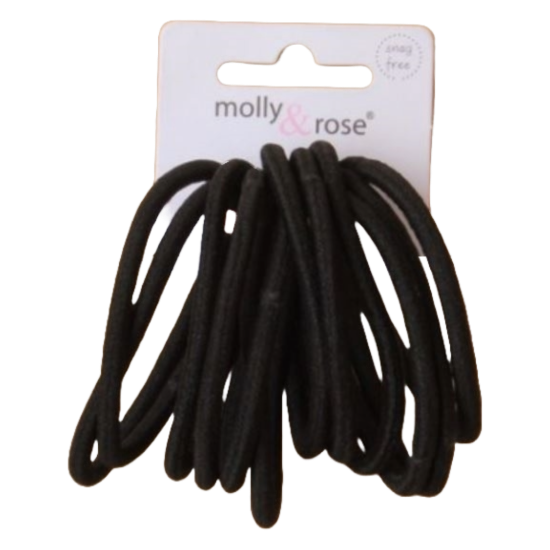Picture of £1.29 MOLLY ROSE BLACK ELASTICS NO SNAG