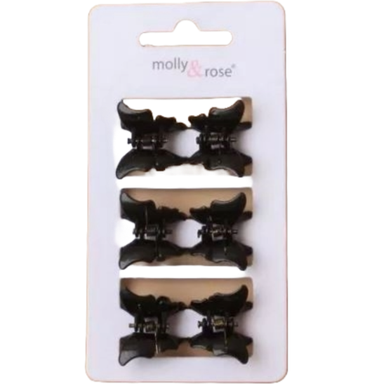 Picture of £1.29 MOLLY ROSE BUTTERFLY CLAMPS TSHELL