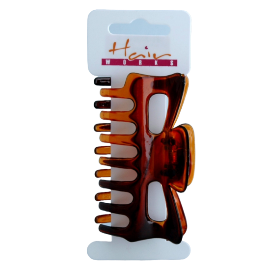 Picture of £1.29 HAIR WORKS CLAMP MEDIUM TSHELL 9cm