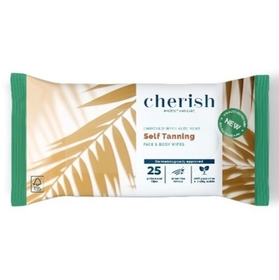 Picture of £1.25 CHERISH SELF TAN WIPES 20's