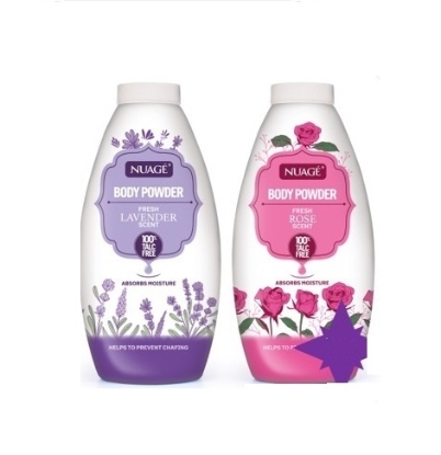 Picture of £1.25 BODY POWDER LAV & ROSE 250g