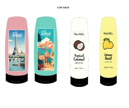 Picture of £1.00 SHOWER GEL DEAL 4 ASSTD (12)