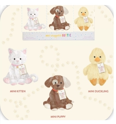 Picture of £8.99 MINI SNUGGABLE HOTTIES DISPLAY (9)