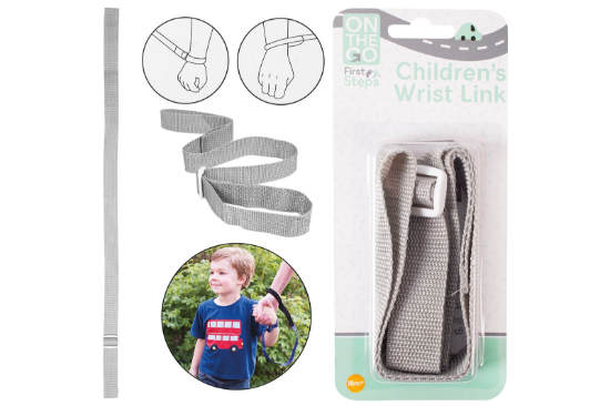 Picture of £1.79 FIRST STEPS  WRIST LINK GREY