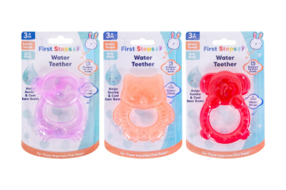 Picture of £1.49 FIRST STEPS WATER TEETHERS 3 ASSTD