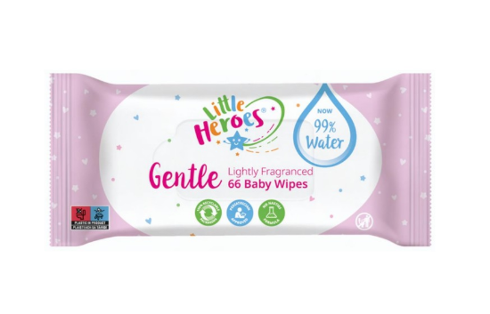 Picture of £1.00 LITTLE HEROES GENTLE BABY WIPES