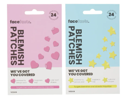 Picture of £1.50 BLEMISH PATCHES HEARTS & STARS