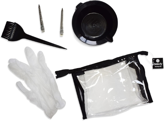 Picture of £2.99 TINTING BOWL BRUSH GLOVES & CLIPS