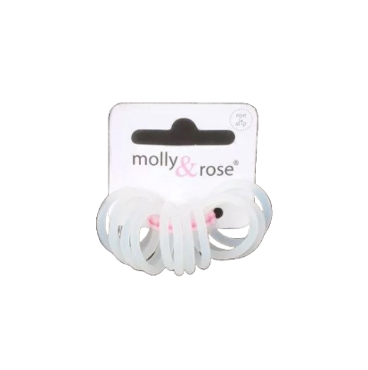 Picture of £1.29 MOLLY ROSE SILICONE ELASTICS CLEAR