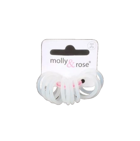 Picture of £1.29 MOLLY ROSE SILICONE ELASTICS CLEAR