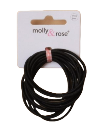 Picture of £1.29 MOLLY ROSE BLACKK ELASTICS SMALL