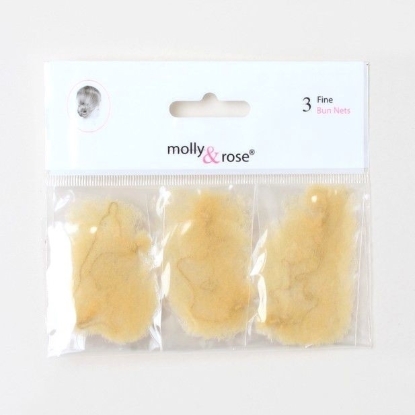 Picture of £1.00 MOLLY ROSE BUN NETS BLONDE x 3