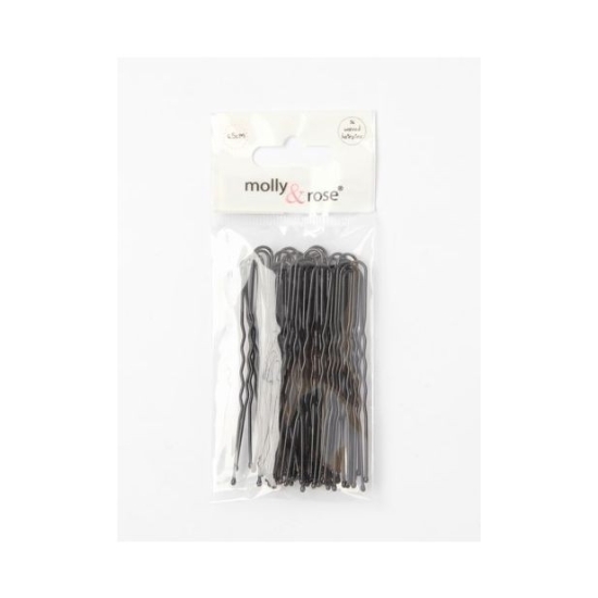 Picture of £1.00 MOLLY ROSE BLACK HAIRPINS LONG