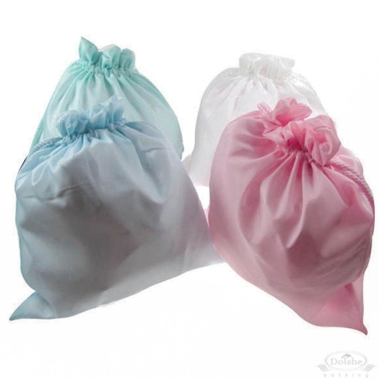 Picture of £2.49 LARGE PASTEL DRAWSTRING BAGS