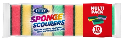 Picture of £1.00 SCOURING SPONGES x 10 PACK