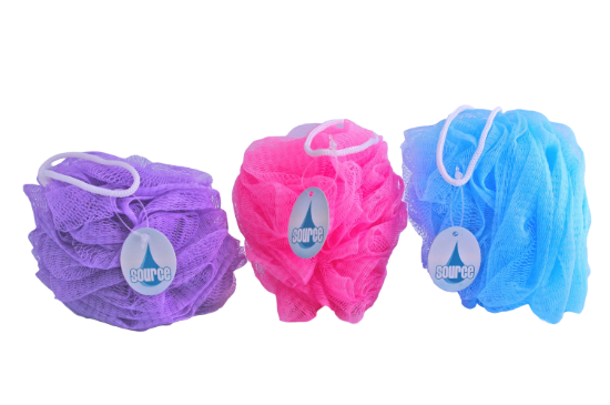 Picture of £0.99 SHOWER FLOWER SPONGES 50g ASSTD