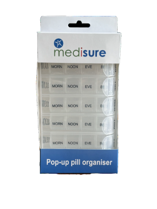 Picture of £4.99 MEDISURE POP-UP PILL ORGANISER