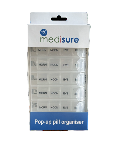 Picture of £4.99 MEDISURE POP-UP PILL ORGANISER