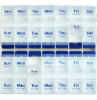 Picture of £9.99 MEDISURE WEEKLY PILL BOX BUTTONS