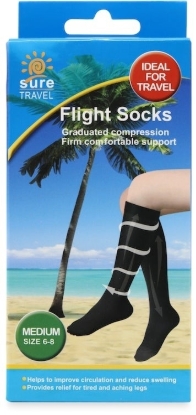 Picture of £4.99 SURE TRAVEL FLIGHT SOCKS MED 6-8