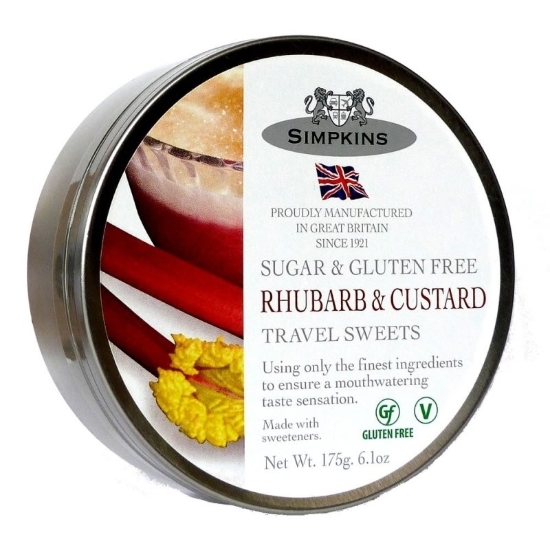Picture of £3.50 TRAVEL SWEET TIN RHUBARB NO SUGAR