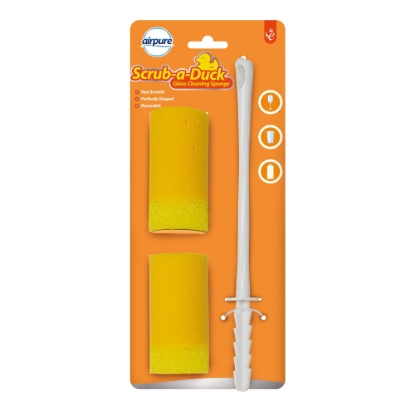 Picture of £1.99 SCRUB A DUCK GLASS CLEANING SPONGE