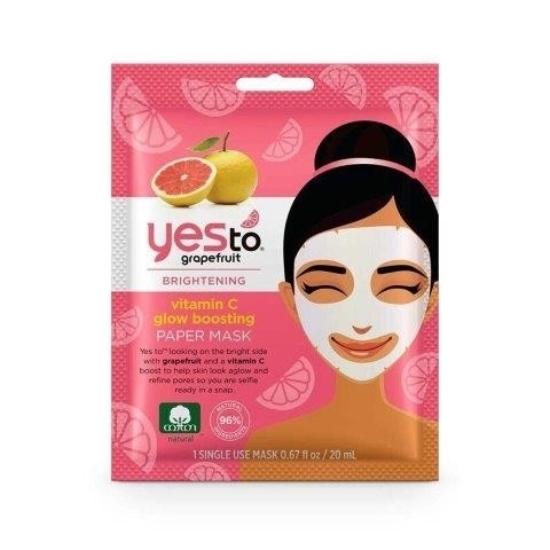 Picture of £1.00 YES TO GRAPEFRUIT 20ml PAPER MASK