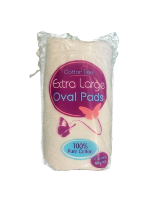 Picture of £1.25 LARGE OVAL COSMETIC PADS x 40