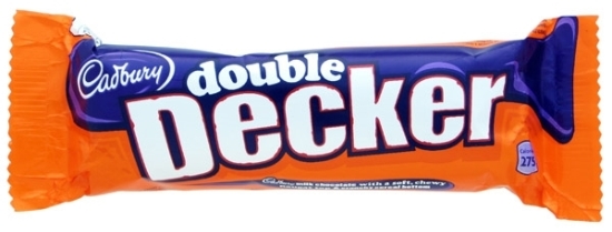 Picture of £0.99 DOUBLE DECKER CHOCOLATE BARS 54.5g