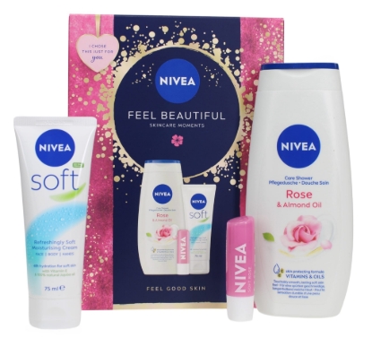 Picture of £5.99 NIVEA LADIES 3 PIECE GIFT SET FEEL