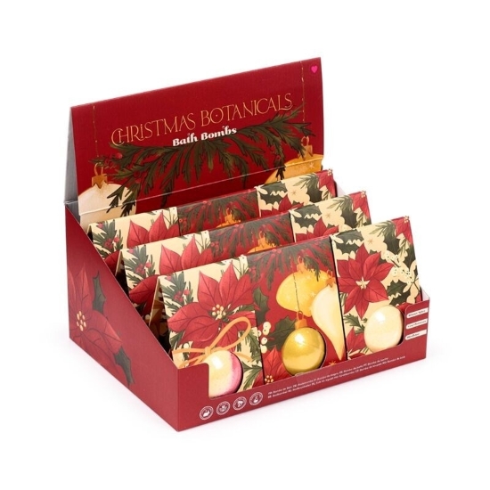 Picture of £3.99 X-MAS BOTANICAL BATH BOMBS (9)