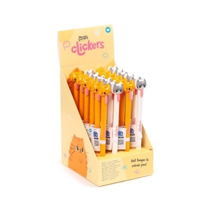 Picture of £1.49 BEANS & Co CAT CLICKER PENS (24)