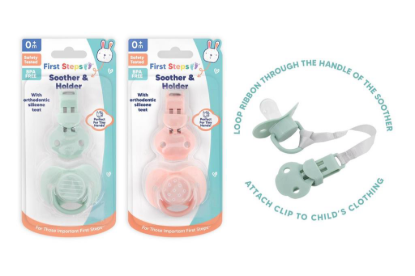 Picture of £1.99 FIRST STEPS BABY SOOTHER & HOLDER