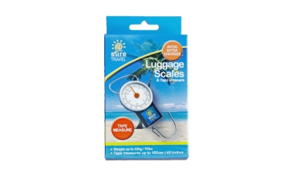 Picture of £3.99 SURE TRAVEL LUGGAGE SCALES