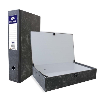 Picture of STATIONERY - BOX FILE WITH DOCUMENT CLIP