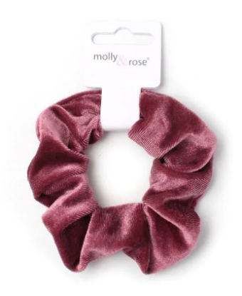 Picture of £1.29 MOLLY ROSE VELVET SCRUNCHIES ASST