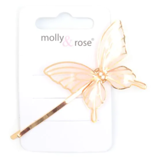 Picture of £1.29 MOLLY ROSE GOLD BUTTERFLY GRIP