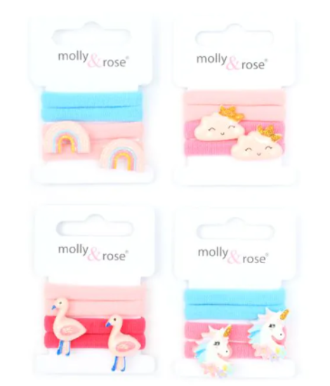 Picture of £1.29 KIDS MOTIF ELASTICS ASSTD x 4
