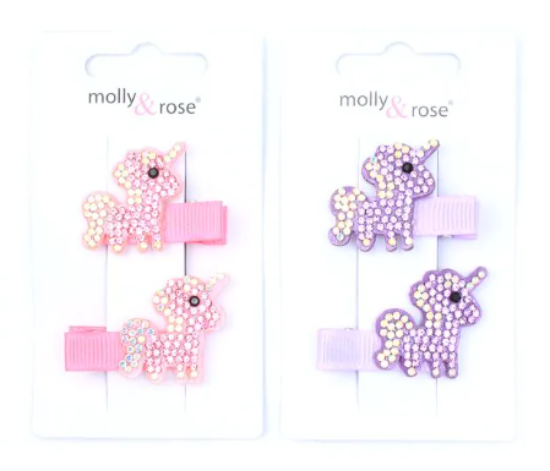 Picture of £1.29 MOLLY ROSE DIAMANTE UNICORN BEAKS