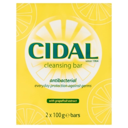 Picture of £1.25 CIDAL SOAP BARS TWIN PACK 2 x 100g