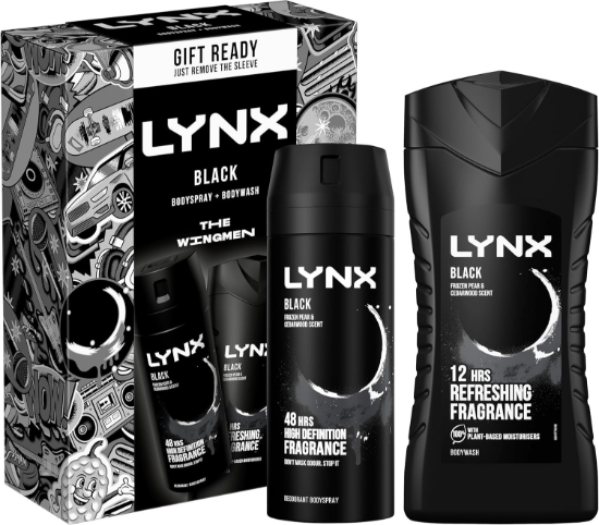Picture of £5.00 MENS LYNX BLACK DUO GIFT SET