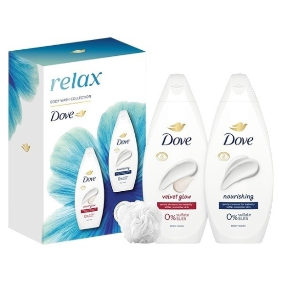 Picture of £5.00 DOVE RELAX 3 PIECE GIFT SET