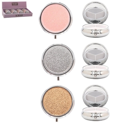 Picture of £2.99 PILL BOXES 3 ASST GLITTER
