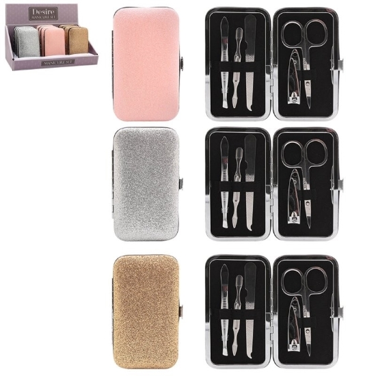 Picture of £4.99 MANICURE SET 3 ASST GLITTER