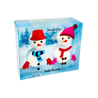 Picture of £2.99 SNOWMAN 4 x BATH FIZZERS