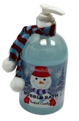 Picture of £2.49 SNOWMAN 500ml BUBBLE BATH