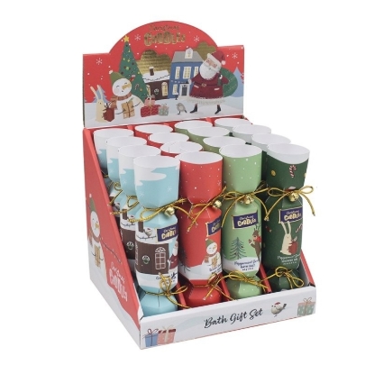 Picture of £3.49 CHRISTMAS BATH CRACKER SETS (16)