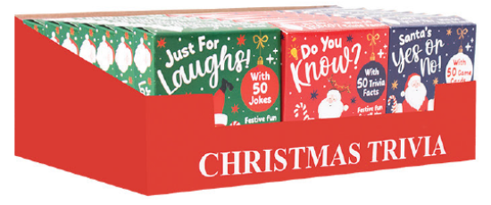Picture of £1.49 CHRISTMAS TRIVIA GAMES (24)