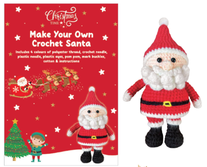 Picture of £3.99 DIY SANTA CROCHET KIT
