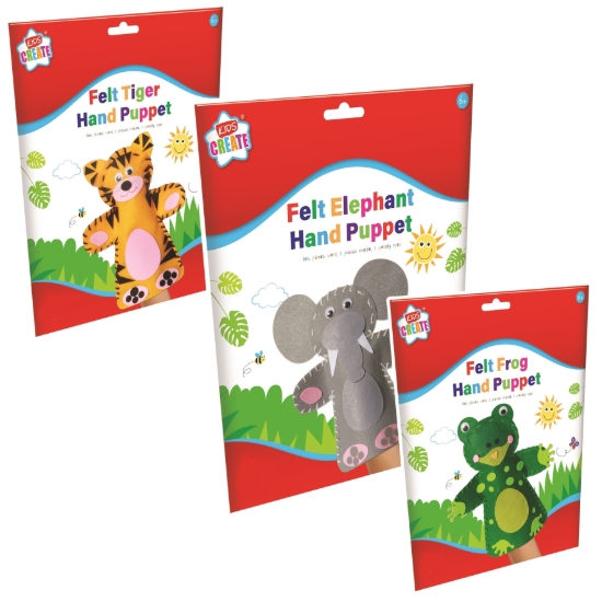 Picture of £1.49 MAKE YOUR OWN SEWING PUPPETS 3 AST